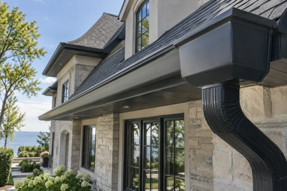 Downspout and splash pad