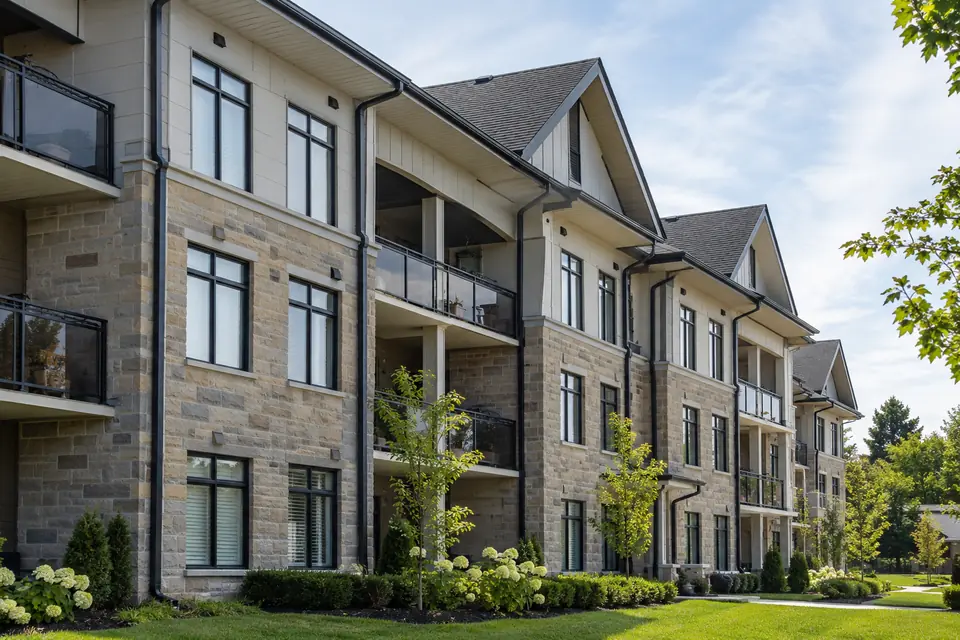 Townhouse rooflines