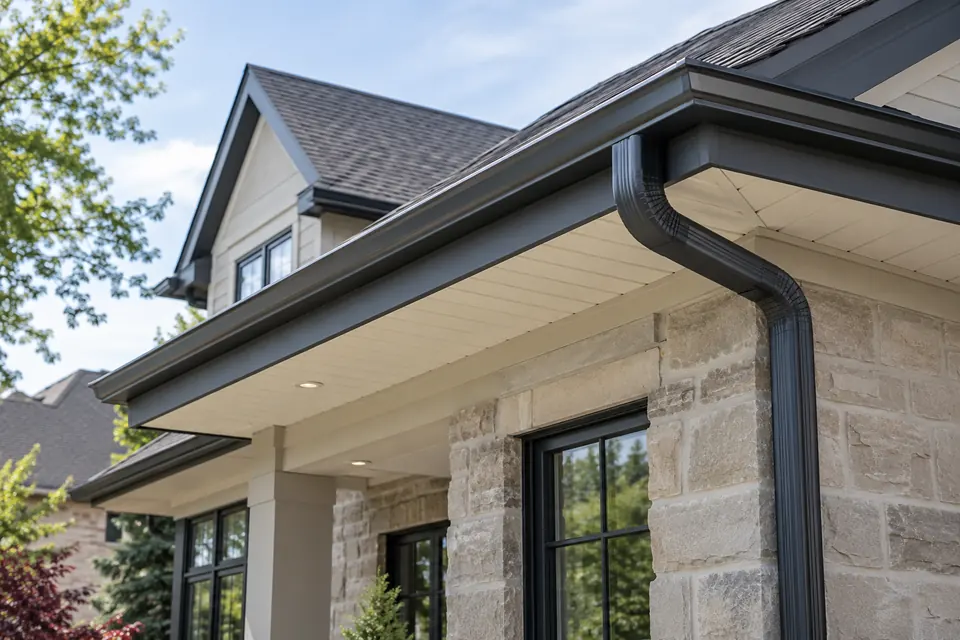 Fascia condition reviewed after gutter removal